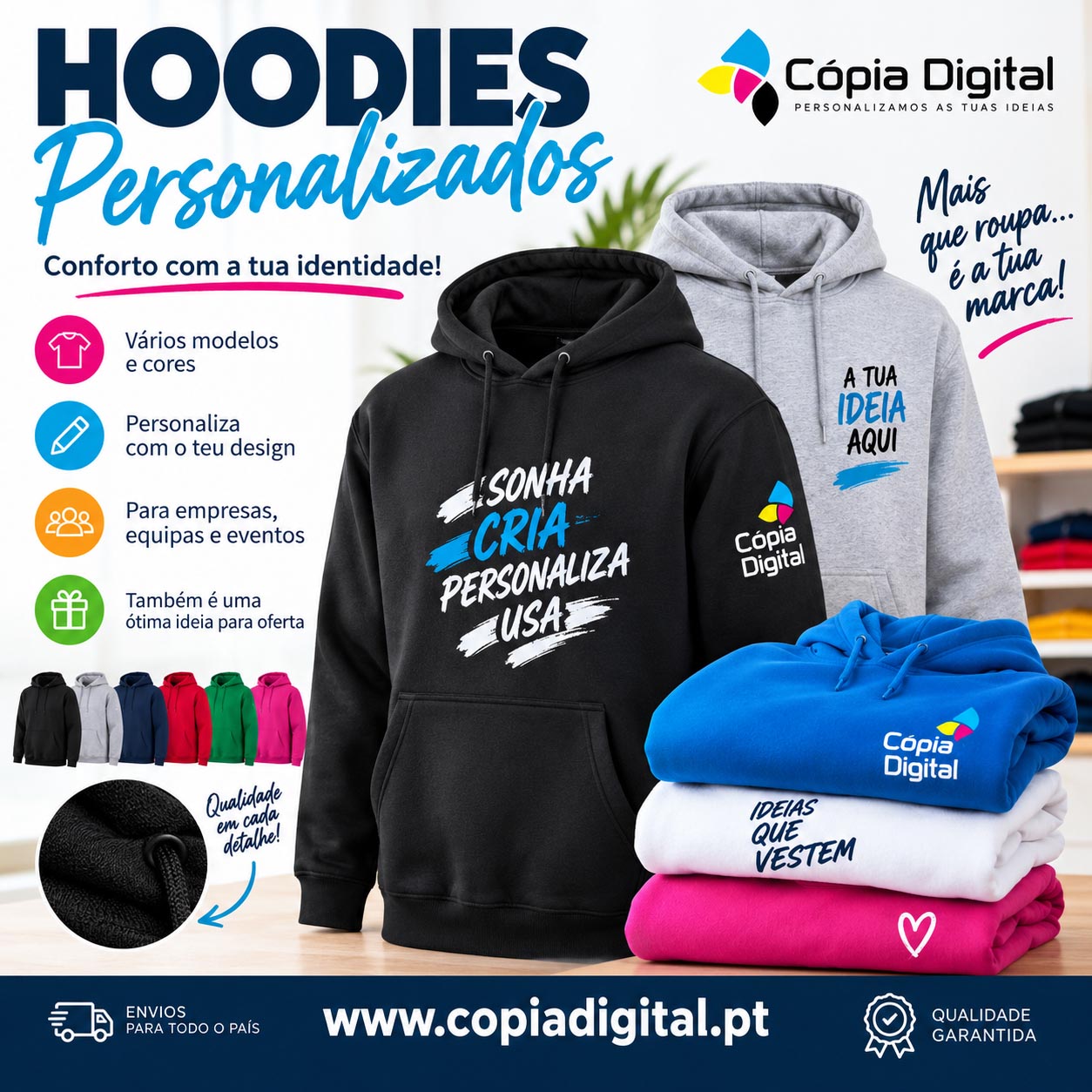 Hoodie Branco